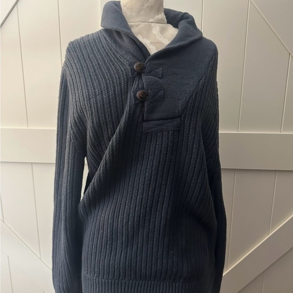 Duluth Trading Co Other - Duluth Trading Co Navy Blue Men's Turtleneck Sweater
